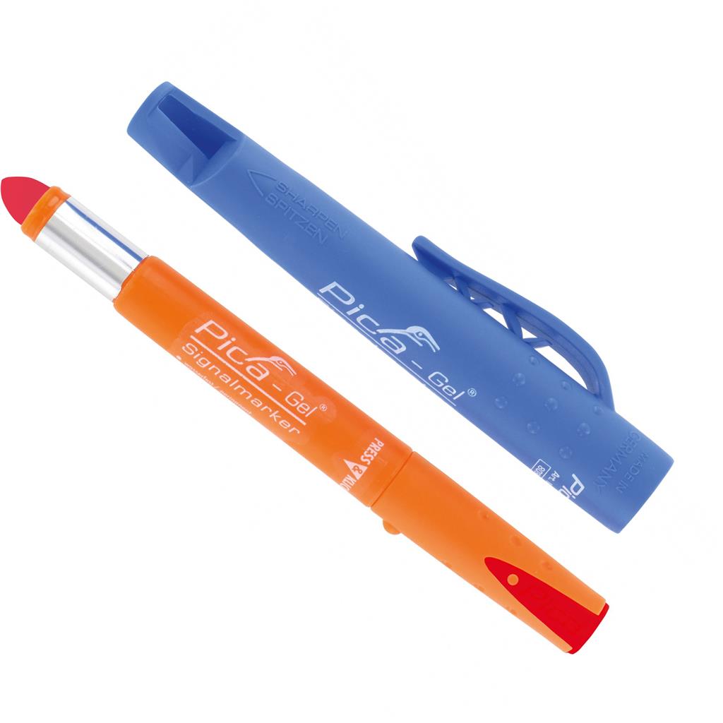 Pizza PENCIL PICA GEL Highly durable, resistant up to 1000°C. Red