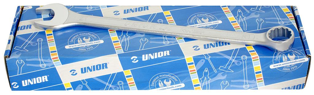 UNIOR RING WRENCHES IN CARTON Art.120/1CB 8-22 mm/10 pcs (611019)