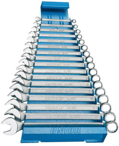 Unior ključi viličasto obročni na kov. stojalu Art.120/1MS 6-22 mm (605537)