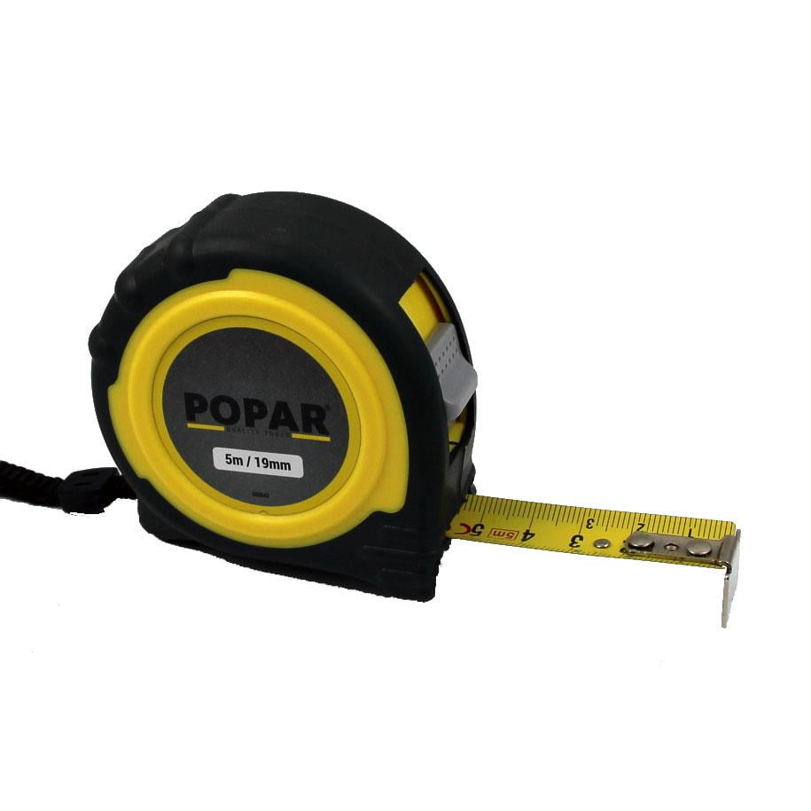 POPAR METER TRAČNI Gumirano ohišje, POPAR. 8 m / 25 mm