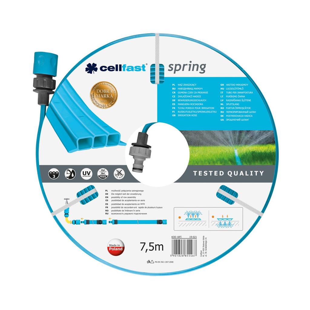 CELLFAST PIPE IRRIGATION SPRING 1/2" - 7.5 m