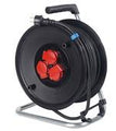 AS SCHWABE ROLETA KABELSKA 3 vtičnice z zaščitnimi pokrovčki, IP44. 3x2,5mm / 40 m / 320 mm