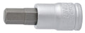 UNIOR NASTAVEK VIJAČNI 1/4" INBUS Art.187/2HX 7 mm (607902)
