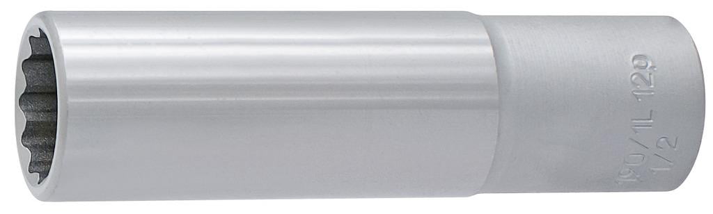 UNIOR KLJUČ NASADNI 1/2" 12 KOTNI DOLG Art.190/1L12p 27 mm (610777)