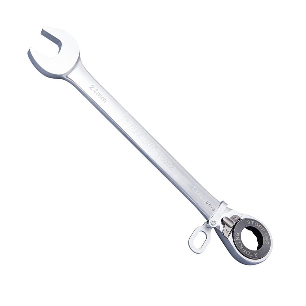UNIOR WRENCH FORK RING RATCHET Art.160/2-H, for working at a height of 13 mm (626394)