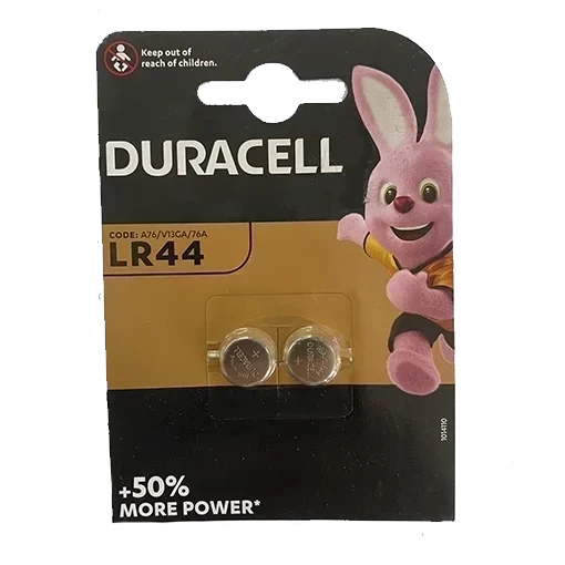 Duracell baterija LR44 | a76 | v13g | 76a 2kos