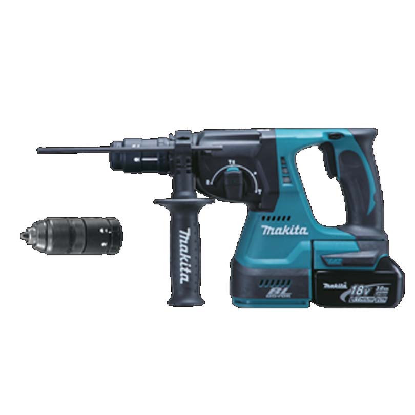 Makita DHR243RFJ cordless hammer drill