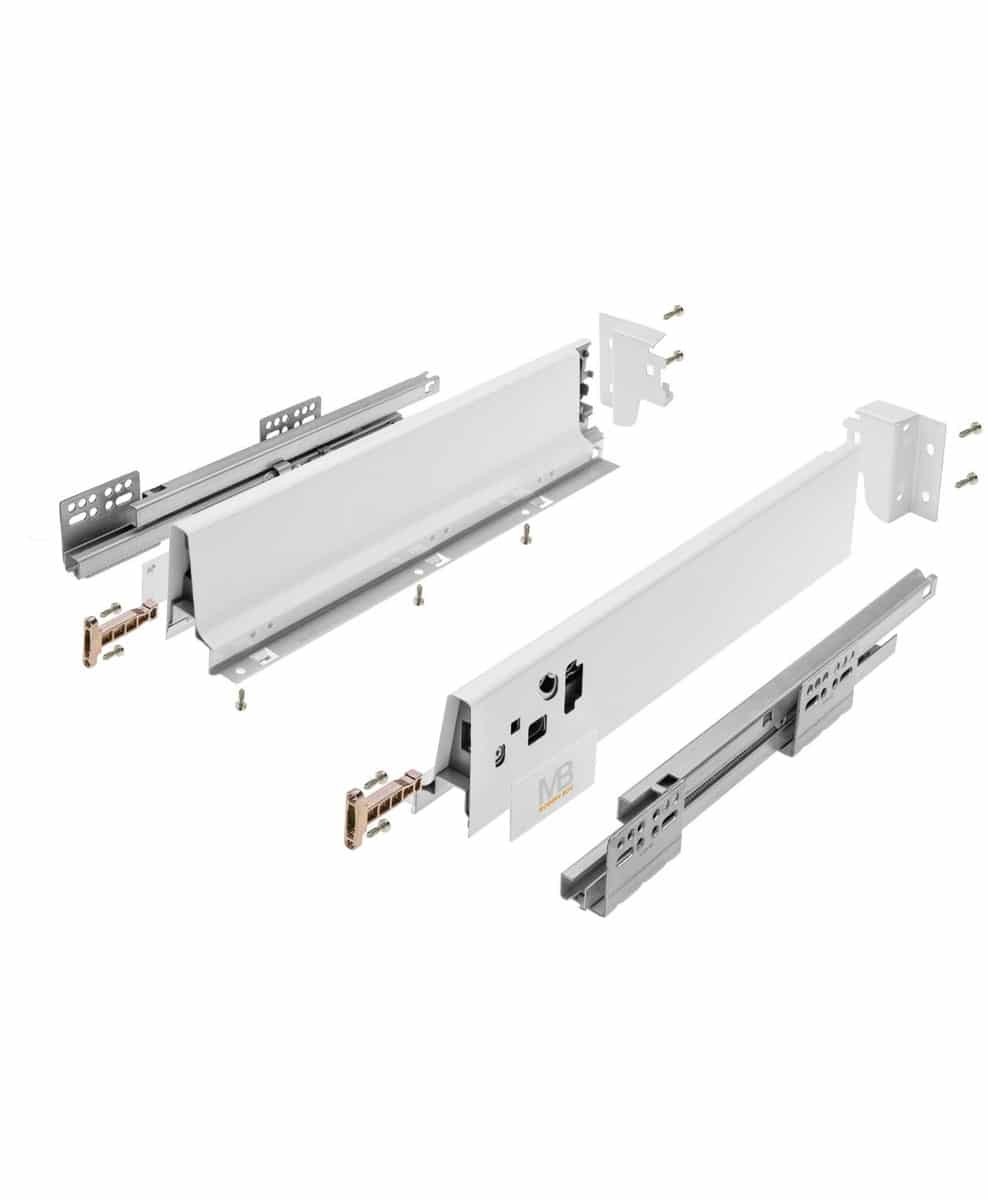 Vodilo z počasnim zapiranjem! modern box 500mm za predalnik