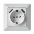 Vtičnica Schuko + 2Usb